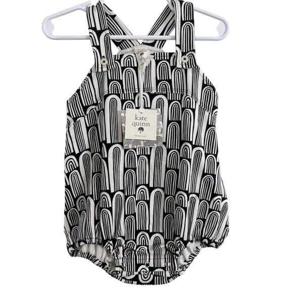 Kate Quinn Black Rainbow Country Bubble Size 18-24 Months New Organic Cotton - Picture 2 of 4